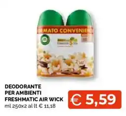 Mercatò Extra Deodorante per ambienti Freshmatic Air Wick offerta