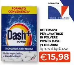 Mercatò Extra Detergente per lavatrice in polvere Power Dash offerta