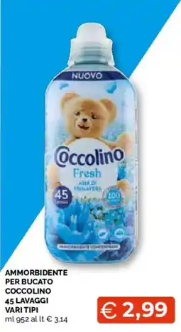 Mercatò Extra Ammorbidente per bucato Coccolino offerta
