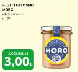 Basko Filetti di tonno Moro offerta