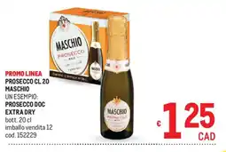 Metro Prosecco Maschio offerta