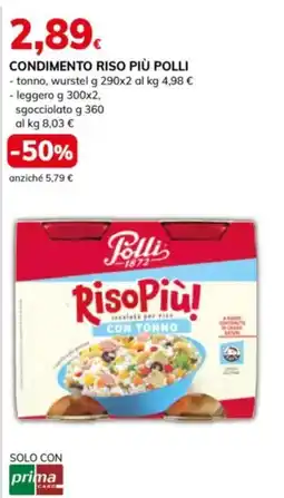Basko RisoPiù! con tonno offerta