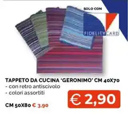 Mercatò Extra Tappeto da cucina 'Geronimo' offerta