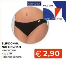 Mercatò Extra Slip donna nottingham offerta