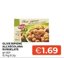 Mercatò Olive ripiene all'Ascolana Selex offerta