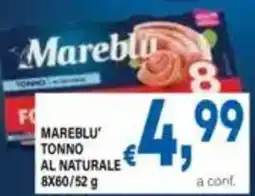 DEM Mareblu' tonno al naturale offerta