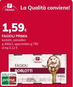 Basko Fagioli Primia Borlotti offerta
