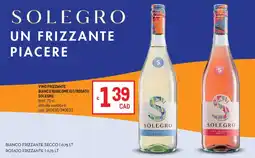 Metro Vino frizzante bianco rubicone igt/rosato solegro offerta