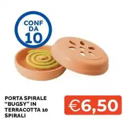 Mercatò Porta spirale "Bugsy" in terracotta offerta