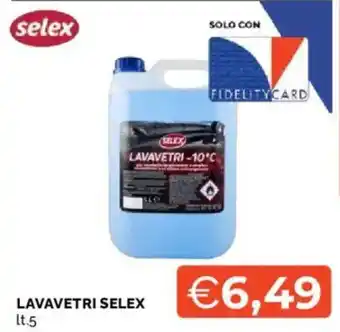 Mercatò Lavavetri Selex offerta