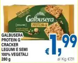 DEM Galbusera Protein G Cracker offerta