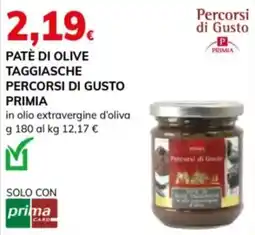 Basko Paté di olive taggiasche Percorsi di Gusto Primia offerta