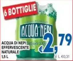 DEM Acqua di Nepi effervescente naturale offerta