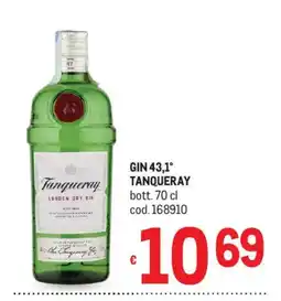 Metro Tanqueray London Dry Gin offerta