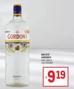 Metro Gin Gordon's offerta