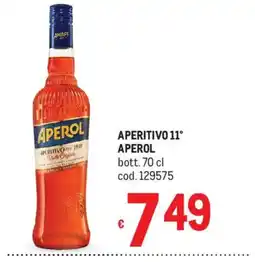 Metro Aperitivo Aperol offerta