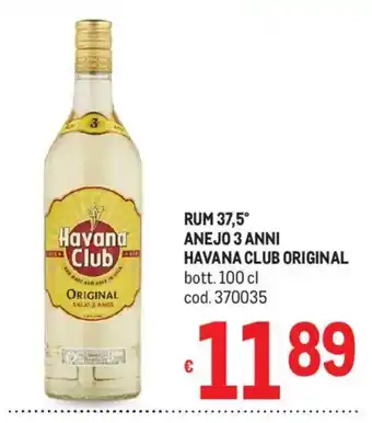 Rum Havana Club Original