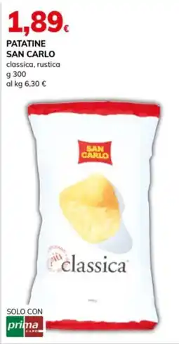 Basko Patatine San Carlo classica offerta