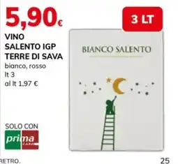 Basko Vino Salento IGP Terre di Sava offerta