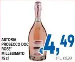 DEM Astoria prosecco doc rose' millesimato offerta