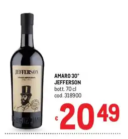 Metro Amaro Jefferson offerta