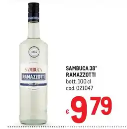 Metro Sambuca Ramazzotti offerta