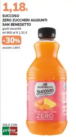 Basko San Benedetto Succoso Zero offerta