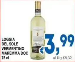 DEM Loggia del Sole Vermentino Maremma DOC offerta