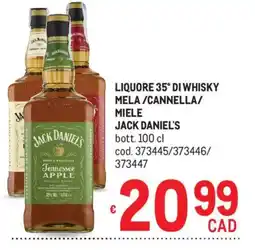 Metro Jack Daniel's Tennessee Apple offerta