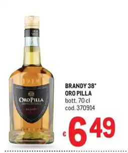 Metro Brandy Oro Pilla offerta
