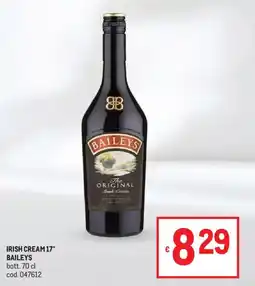 Metro Irish Cream Baileys offerta