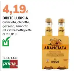 Basko Bibite Lurisia Aranciata offerta