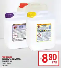 Metro Sgrassatori universali Chanteclair offerta