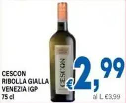 DEM Cescon Ribolla Gialla Venezia IGP offerta