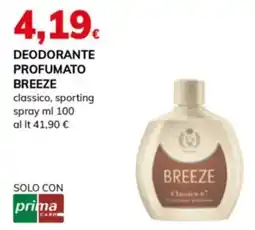 Basko Deodorante profumato Breeze classico offerta