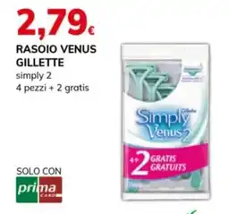 Basko Rasoio Venus Gillette simply 2 offerta
