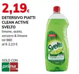 Basko Detersivo piatti clean active svelto offerta
