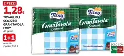 Basko Tovaglioli Scozzesi Gran Tavola Foxy offerta