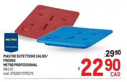 Metro Piastrre eutettiche caldo/freddo Metro Professional offerta