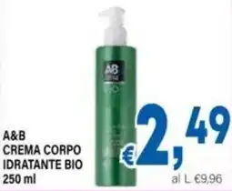 DEM A&B crema corpo idratante bio offerta