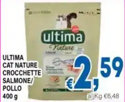 DEM Ultima Cat Nature Crocchette Salmone/Pollo offerta
