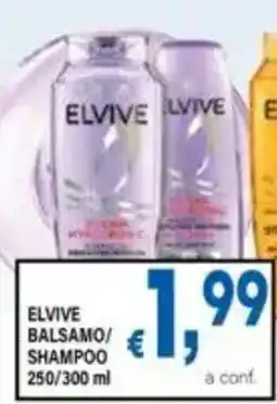 DEM Elvive balsamo/shampoo offerta