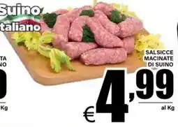DEM Salsicce macinate di suino offerta