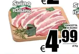 DEM Pancetta di suino offerta