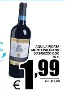 DEM Aquila Fidata Montepulciano d'Abruzzo DOC offerta