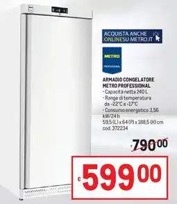 Metro Armadio congelatore Metro Professional offerta