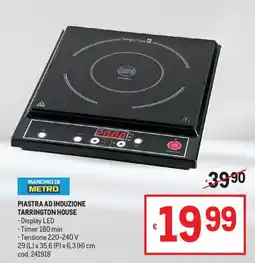 Metro Piastra ad induzione Tarrington House offerta