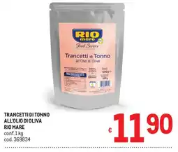 Metro Trancetti di Tonno all'Olio di Oliva Rio Mare offerta