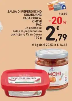Conad Superstore Salsa di peperoncino gochujang Casa Corea offerta