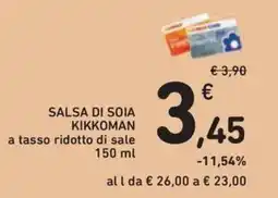 Conad Superstore Salsa di soia Kikkoman offerta